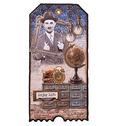 SL-GR-CD997 - StudioLight - Tag Shapes Grunge Collection nr.997 - Cadres, Etiquettes, Billets - Detail 1