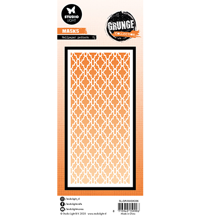 SL-GR-MASK336 - StudioLight - Wallpaper Pattern Grunge Collection nr.336 - Fond d'écran - Detail 2