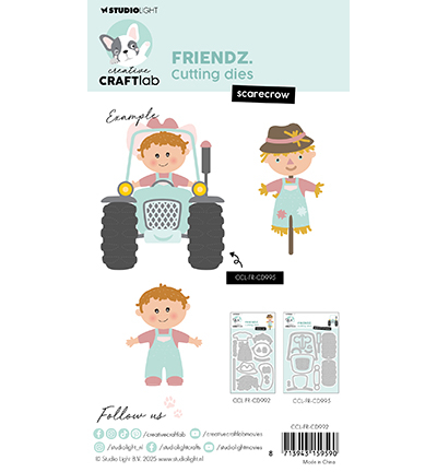 CCL-FR-CD992 - CraftLab - Scarecrow Friendz nr.992 - Jardin - Detail 2