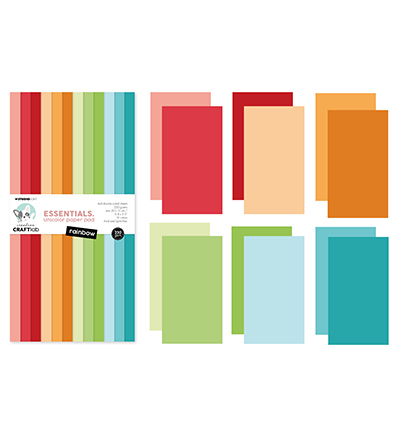 CCL-ES-UPP307 - CraftLab - Rainbow Essentials nr.307 - Paperpad - Detail 2