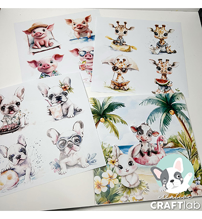 CCL-ES-PE27 - CraftLab - Ephemera Let yourself bloom Essentials nr.27 - Paper Elements - Detail 1