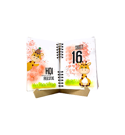 SL-ES-MDF23 - StudioLight - Journal & Canvas Stand MDF - A4 Essentials nr.23 - Standard - Detail 3