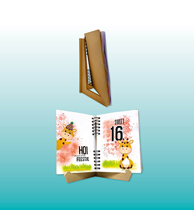 SL-ES-MDF22 - StudioLight - Journal & Canvas Stand MDF - A5 Essentials nr.22 - Standard - Detail 6