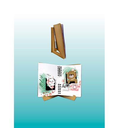 SL-ES-MDF23 - StudioLight - Journal & Canvas Stand MDF - A4 Essentials nr.23 - Standard - Detail 6