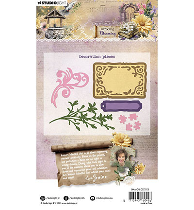 JMA-GB-CD1013 - Jenine's - Decoration pieces Growing & Blooming nr.1013 - Fleurs - Detail 4