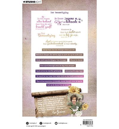 JMA-GB-STAMP838 - Jenine's - Ter bemoediging Growing & Blooming nr.838 - Textes - Detail 2