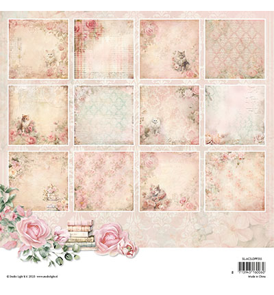 SL-ACS-DPP315 - StudioLight - Designer Paper Pad Background paper A Cat's Secret nr.315 - Design Paper Pad - Detail 5
