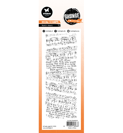SL-GR-STAMP839 - StudioLight - Music sheet Grunge Collection nr.839 - Musique - Detail 2