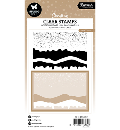 SL-ES-STAMP861 - StudioLight - Snow landscape Essentials nr.337 - Noël, hiver - Detail 2