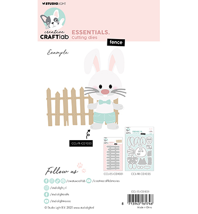 CCL-ES-CD1031 - CraftLab - Fence Essentials nr.1031 - Jardin - Detail 2 CCL-ES-CD1031 - CraftLab - Fence Essentials nr.1031 - Jardin - Detail 2