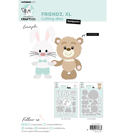 CCL-FR-CD1035 - CraftLab - Benjamin Friendz nr.1035 - Animaux - Detail 2