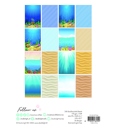 CCL-ES-DPP366 - CraftLab - Make a splash Essentials nr.366 - Paperpad - Detail 1