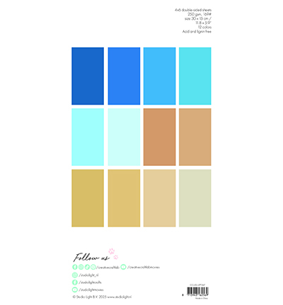 CCL-ES-UPP367 - CraftLab - Sand & sea Essentials nr.367 - Paperpad - Detail 1