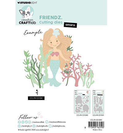 CCL-FR-CD1040 - CraftLab - Amara Friendz nr.1040 - Mer / plage - Detail 2