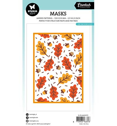 SL-ES-MASK372 - StudioLight - Leaf Background Essentials nr. 372 - Background - Detail 2