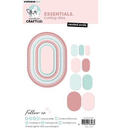 CCL-ES-CD1050 - CraftLab - Nested ovals Essentials nr. 1050 - Formes de base - Detail 3