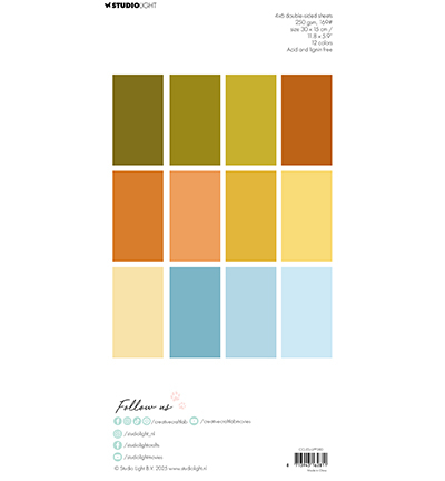 CCL-ES-UPP380 - CraftLab - Cosy autumn Essentials nr. 380 - Paperpad - Detail 1