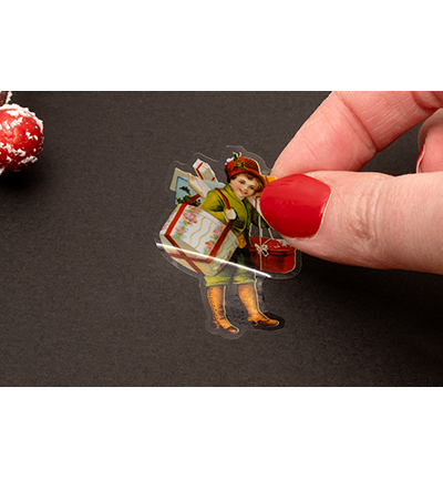 SL-ES-STIC47 - StudioLight - Clear Stickers Vintage Greens Designs Essentials nr. 47 - Christmas - Detail 3