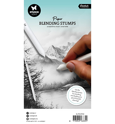 SL-TO-DT02 - StudioLight - Paper blending stumps & sand paper Essentials nr. 02 - Kits - Detail 1