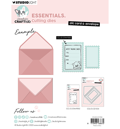 CCL-ES-CD1054 - CraftLab - ATC card & envelope Essentials nr. 1054 -  - Detail 1
