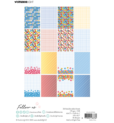 CCL-ES-DPP390 - CraftLab - Speak emoji Essentials nr. 390 - Paperpad - Detail 1