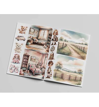 CCOBOEK-001 - Creative CutOuts - Happy Little Ones Boek - Happy Little ones - Detail 1 CCOBOEK-001 - Creative CutOuts - Happy Little Ones Boek - Happy Little ones - Detail 1