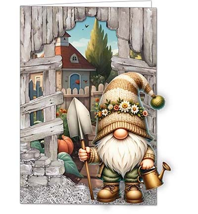 RE2530-0184 - Creative CutOuts - Gnome Adventures 01 - Cozy Gnomes - Detail 3