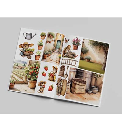 CCOBOEK-003 - Creative CutOuts - Sweet Little Mice Boek - Sweet Little Mice - Detail 1 CCOBOEK-003 - Creative CutOuts - Sweet Little Mice Boek - Sweet Little Mice - Detail 1