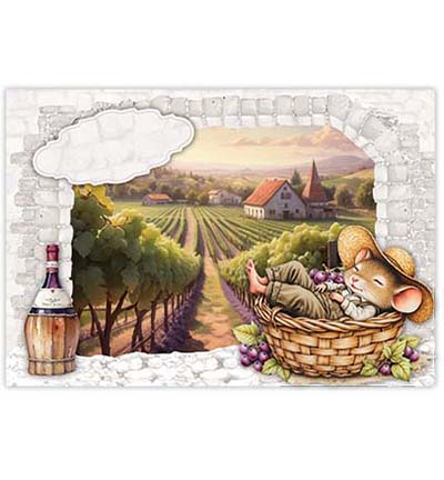 RE2530-0185 - Creative CutOuts - Mice Paradise 01 - Sweet Little Mice - Detail 3 RE2530-0185 - Creative CutOuts - Mice Paradise 01 - Sweet Little Mice - Detail 3