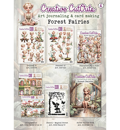 CCOS-FAIRY-01 - Creative CutOuts - Magical Forest Fairies - Forest Fairies - Detail 1 CCOS-FAIRY-01 - Creative CutOuts - Magical Forest Fairies - Forest Fairies - Detail 1