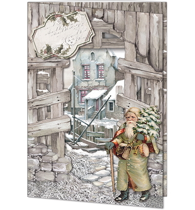 SWK85-0111 - Creative CutOuts - Christmas Village 01 - Christmas Village - Detail 2