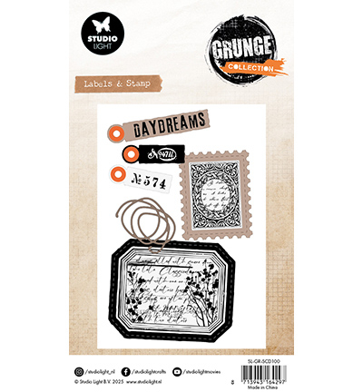 SL-GR-SCD100 - StudioLight - Label & Stamp Grunge Collection nr. 100 - Cadres, Etiquettes - Detail 7 SL-GR-SCD100 - StudioLight - Label & Stamp Grunge Collection nr. 100 - Cadres, Etiquettes - Detail 7