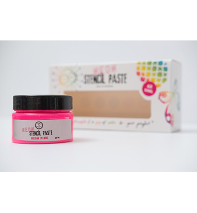 ABM-25-PASTE08 - Art by Marlene - Stencil Paste Neon colors Art By Marlene 6x50 ML nr. 08 - Stencil Paste - Detail 7 ABM-25-PASTE08 - Art by Marlene - Stencil Paste Neon colors Art By Marlene 6x50 ML nr. 08 - Stencil Paste - Detail 7