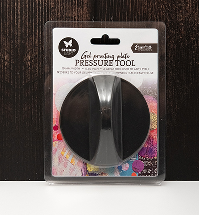 SL-TO-GPPPT01 - StudioLight - SL Gel printing plate pressure tool 10 cm diameter Tools nr. 01 - Stamp Pressure Tool - Detail 1