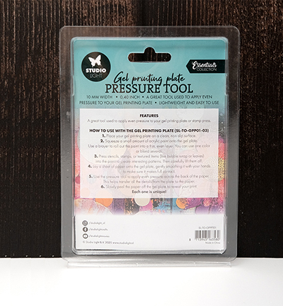 SL-TO-GPPPT01 - StudioLight - SL Gel printing plate pressure tool 10 cm diameter Tools nr. 01 - Stamp Pressure Tool - Detail 3