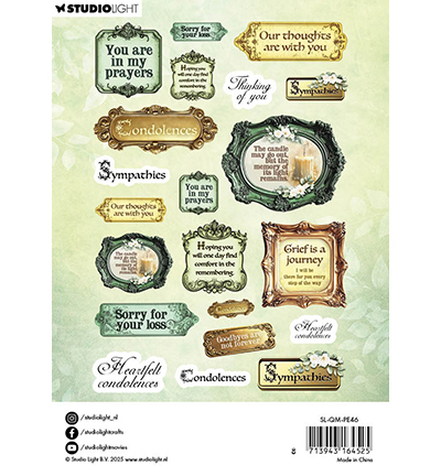 SL-QM-PE46 - StudioLight - Sentiments - EN Quiet Morning nr. 46 - Paper Elements - Detail 3