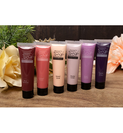 JMA-ES-ACP46 - Jenine's - Blush & Lilac Essentials nr. 46 - Acrylic Paint - Detail 6