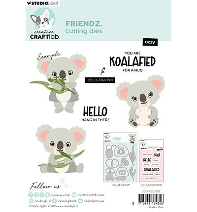 CCL-FR-CD1070 - CraftLab - Ozzy Friendz nr. 1070 - Animaux - Detail 4
