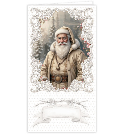RE2530-0189 - Creative CutOuts - Kaartenpakket, Vintage Santa Claus - All About Christmas - Detail 4