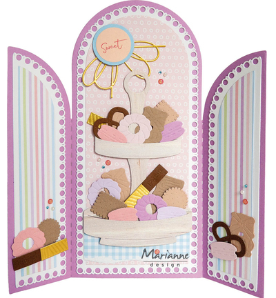 CR1713 - Marianne Design - Punch die XL - cookies - Manger, boire - Detail 1 CR1713 - Marianne Design - Punch die XL - cookies - Manger, boire - Detail 1