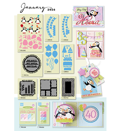 CAT13157 - Marianne Design - The Collection 157 January 2026 - The Collection Magazine - Detail 1