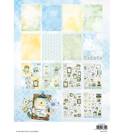 SL-ES-DCPP412 - StudioLight - Butterflies Essentials nr. 412 - Die-Cut Paper Pad - Detail 3
