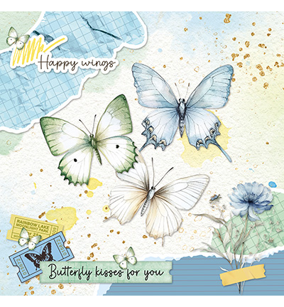 SL-ES-CMP24 - StudioLight - Butterflies Essentials nr. 24 - Card Making Pad - Detail 1