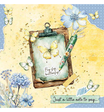 SL-ES-CMP24 - StudioLight - Butterflies Essentials nr. 24 - Card Making Pad - Detail 2