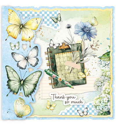 SL-ES-CMP24 - StudioLight - Butterflies Essentials nr. 24 - Card Making Pad - Detail 3