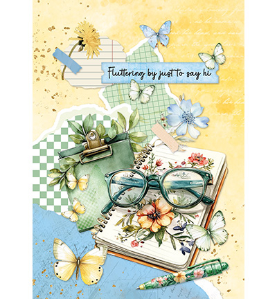 SL-ES-CMP24 - StudioLight - Butterflies Essentials nr. 24 - Card Making Pad - Detail 6