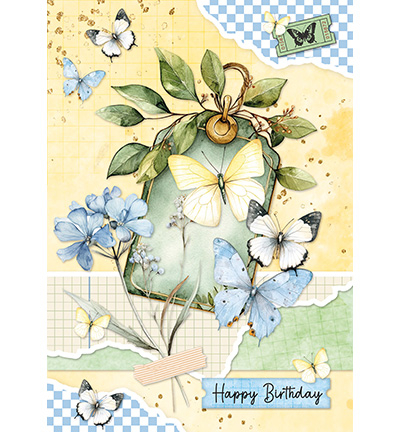 SL-ES-CMP24 - StudioLight - Butterflies Essentials nr. 24 - Card Making Pad - Detail 9
