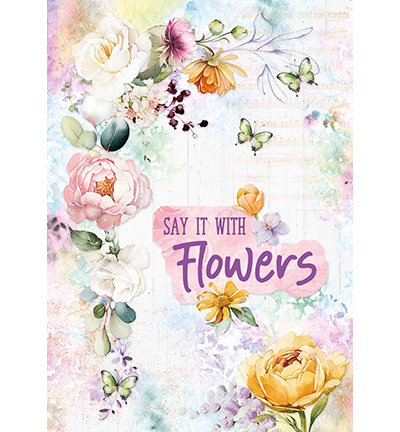 SL-ES-CMP25 - StudioLight - Flowers Essentials nr. 25 - Card Making Pad - Detail 10
