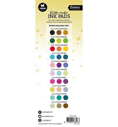 SL-ES-INKP41 - StudioLight - Ink Pads Soft Essentials nr. 41 - Water-reactive Ink - Detail 1