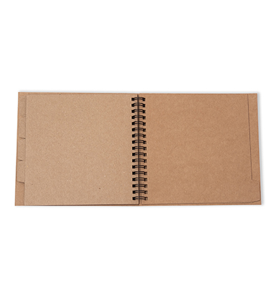 SL-ES-JOUR28 - StudioLight - Spiral passe-partout journal, Kraft Essentials nr. 28 - Spiral passe-partout journal - Detail 3